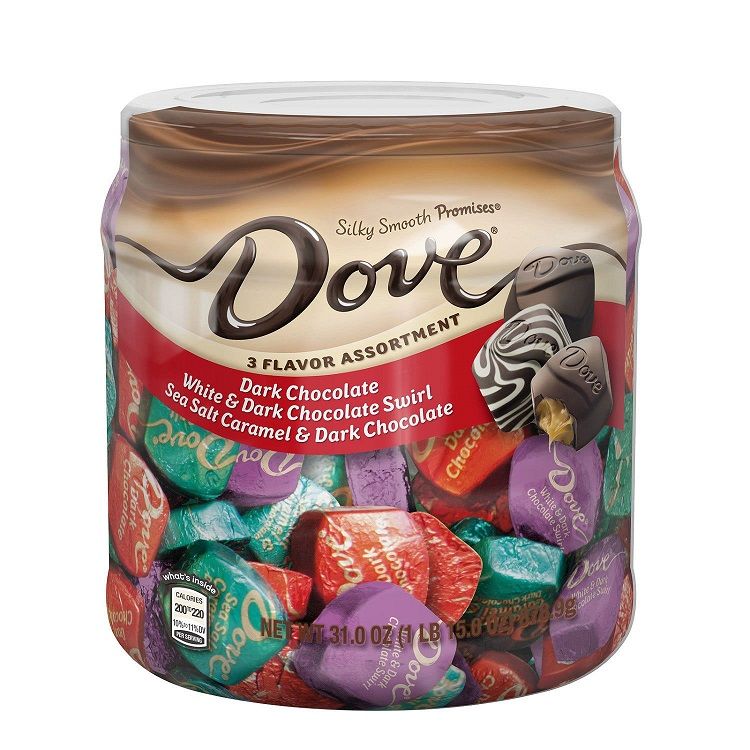 Dove chocolates