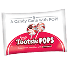 Candy Cane Tootsie Pops