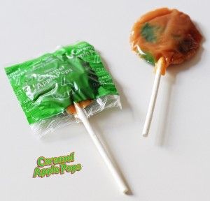 Tootsie Roll Caramel Apple Lollipops