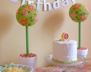 jelly belly topiary craft