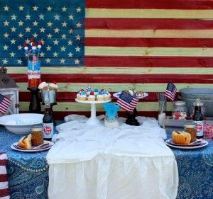 Memorial Day Backyard Candy Celebration
