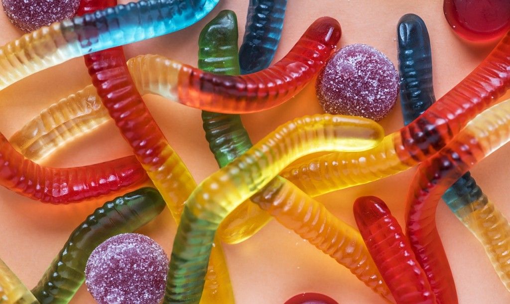 Gummi worms